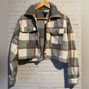 Cropped Shacket Streetwear Society